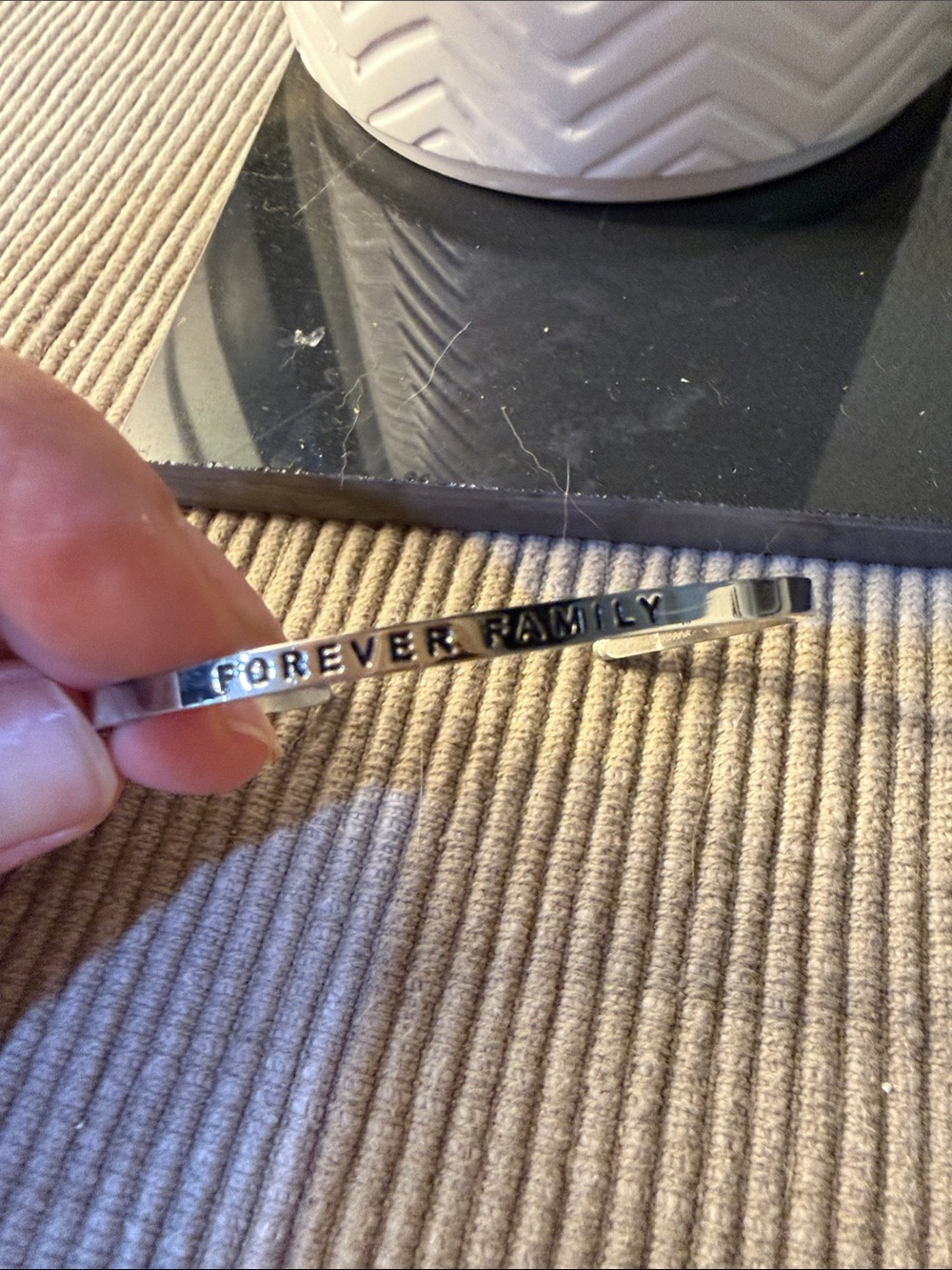 MantraBand FOREVER FAMILY stainless steel bracelet